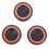 3 Anti Vibration Tripod Foot Pads Heavy Suppression Pads 4