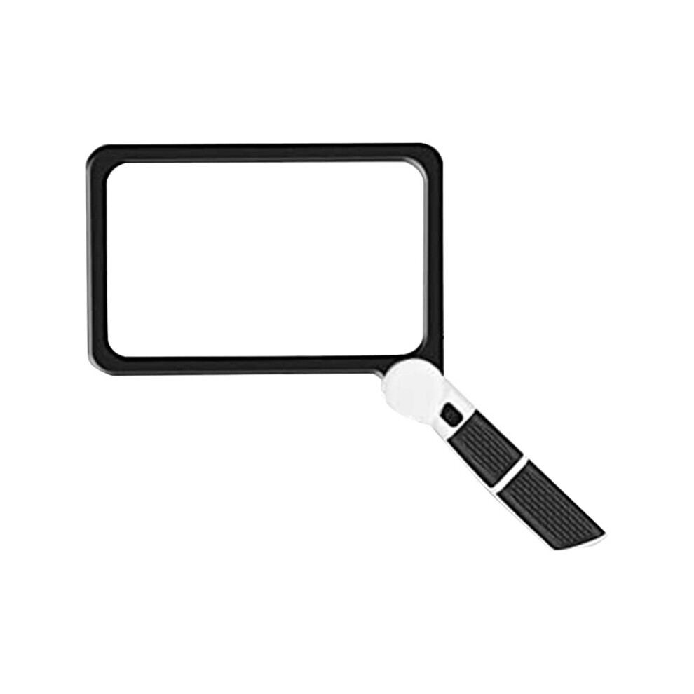 Full-Page 5X Magnifying Glass for Reading, Handhold Magnifier