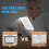 Full-Page 5X Magnifying Glass for Reading, Handhold Magnifier 7