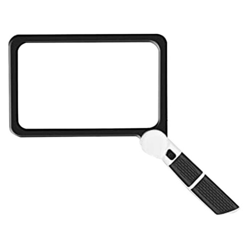 Full-Page 5X Magnifying Glass for Reading, Handhold Magnifier 1