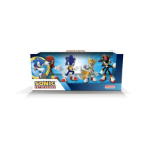 Set di Collezione Comansi Sonic (4 Figure: Sonic, Shadow, Knuckles, Tails), Y90300