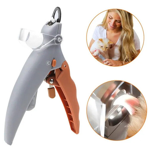 Pet Nail Clipper Cat Claw Care with Led Light
