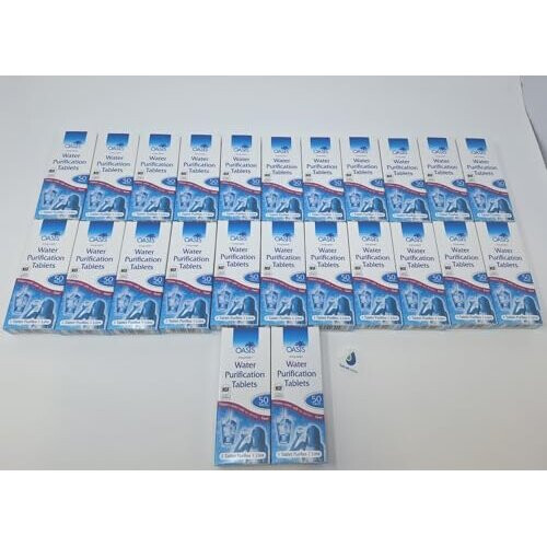 Oasis Oasis 50 Water Purification Tablets Pack of 24