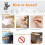 (8 Pcs) Cat Scratch Guard Shield Furniture Sofa Walls Pet Couch Protector 6