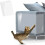 (8 Pcs) Cat Scratch Guard Shield Furniture Sofa Walls Pet Couch Protector 1