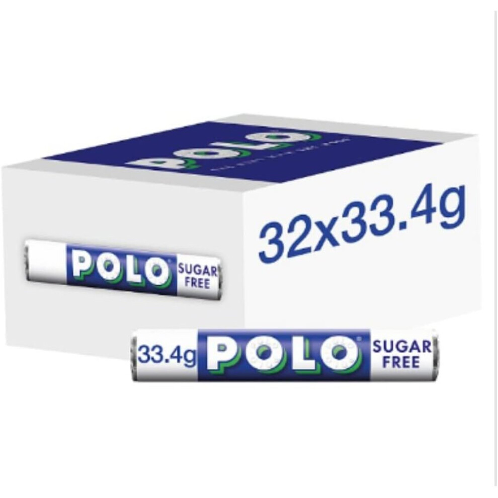 Polo Sugar Free Mint Tube 33.4g x Case of 32