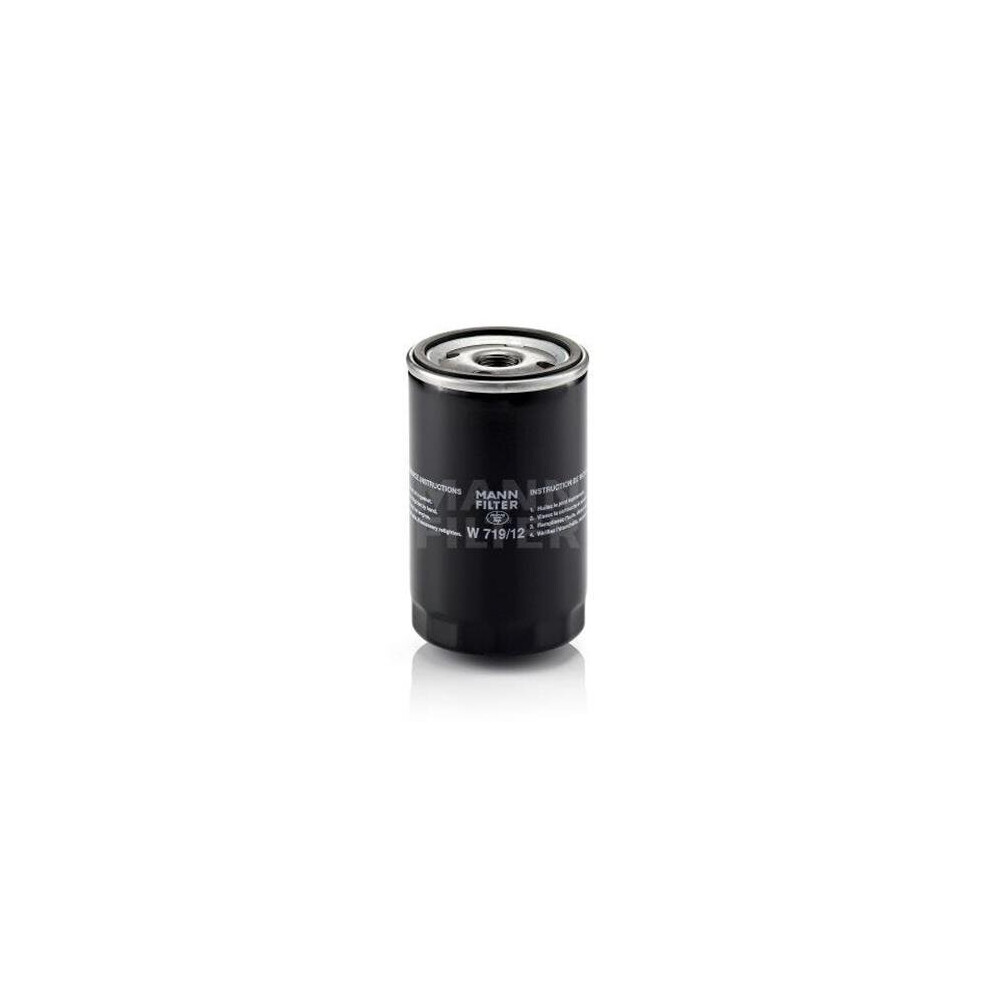 Mann-Filter W719-12 Engine Oil Filter For 1983-1991 Volkswagen Vanagon 826732889740
