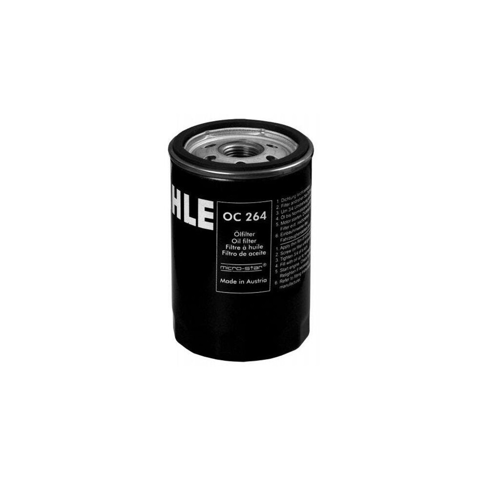 Mahle Oc264 Engine Oil Filter For 1991-1993 Volkswagen Cabriolet 826732889696