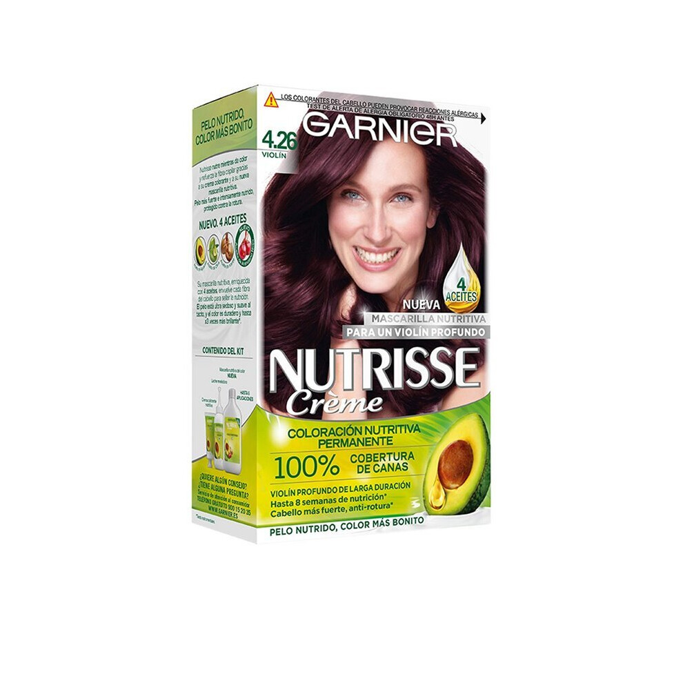 Garnier Permanent Dye Nutrisse Cassis Nâº 4,26 (S05103403)