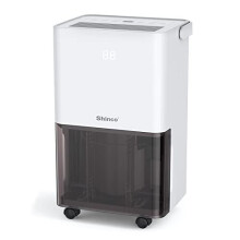 SHINCO 10L/Day Energy Efficient Electric Compressor Dehumidifier for home,Carbon Air Purifier, Continuous Drainage,Auto Restart,Laundry Drying