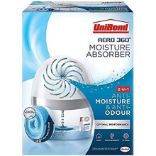 UniBond AERO 360º Moisture Absorber, Ultra-Absorbent Dehumidifier, Helps to Prevent Condensation, Mould & Musty Smells, 450 g