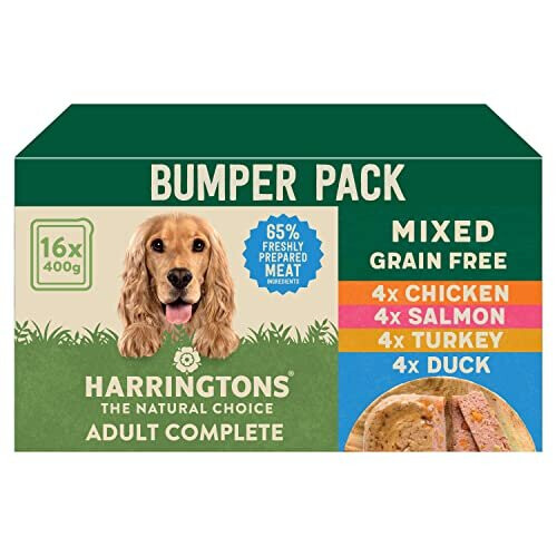 Harringtons Harringtons Wet Mixed Bumper Pack 16x400g 1