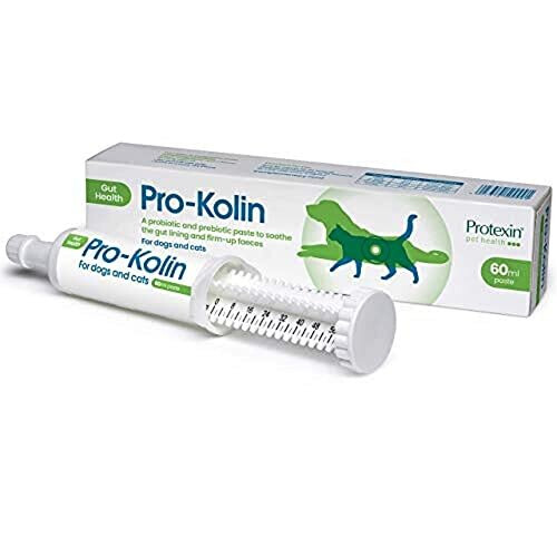 Protexin pet health Pro-Kolin for Dogs and Cats Probiotic Paste and Syringe, 60 ml (Pack of 1)