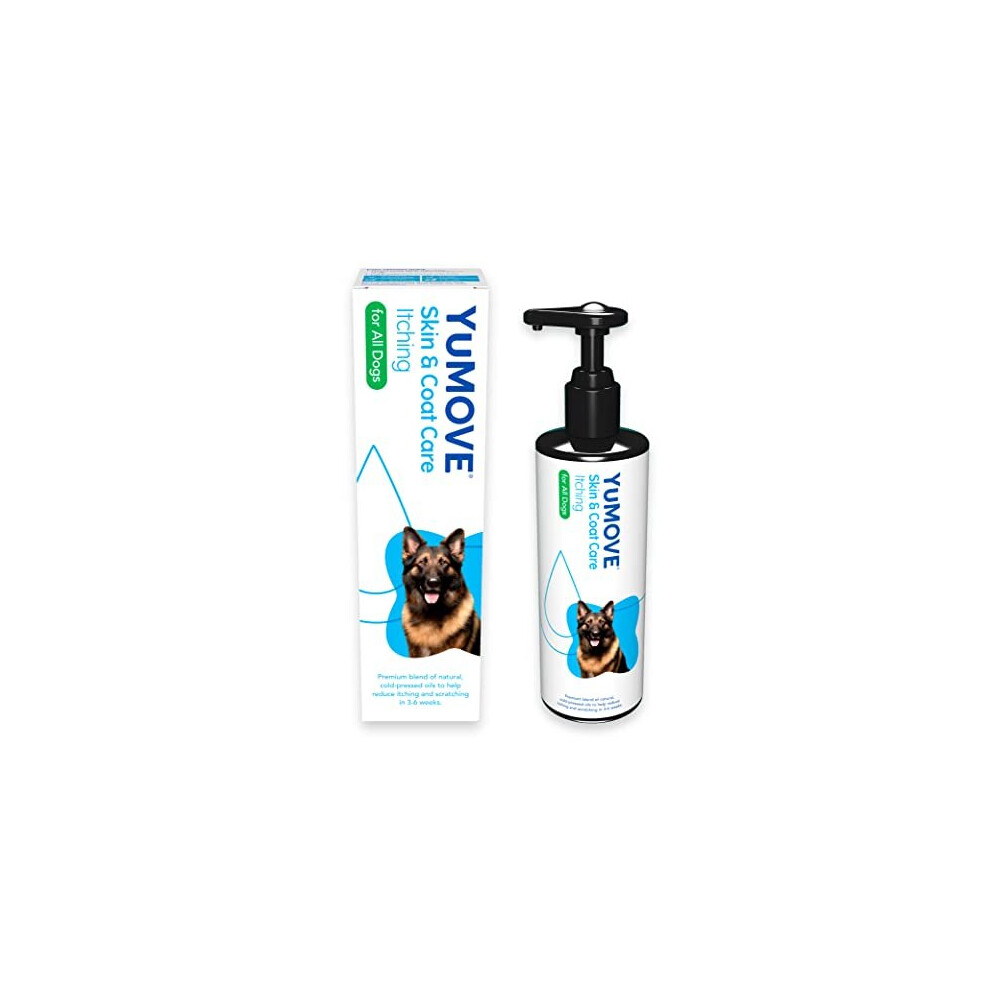 YuMOVE Skin & Coat Care Itching for Adult Dogs | Itchy or Sensitive Skin Supplement for Dogs Prone to Scratching enriched with Salmon Oil | 500ml |