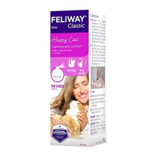 FELIWAY Classic 60ml Spray, comforts cats and helps solve behavioural issues and stress/anxiety in the home and on the move - 60ml