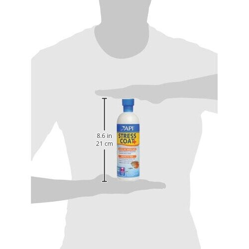 API Stress Coat Aquarium Water Conditioner, Fish , 473 ml Bottle 2