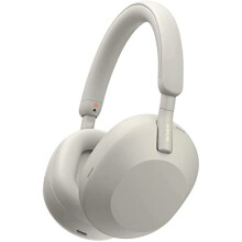 Sony WH-1000XM5 Noise Cancelling Wireless Headphones - 30 hours battery life - Over-ear style - Optimised for Alexa and the Google Assistant - Silver