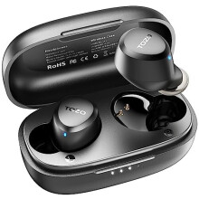 TOZO A1 Mini Wireless Earbuds Bluetooth 5.3 Earphones in Ear Light-Weight Headphones Built-in Microphone, Immersive Premium Sound, Black