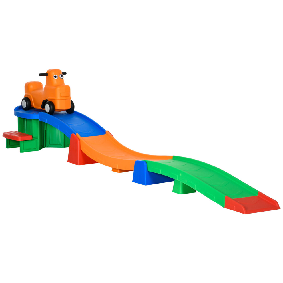 3(m) Up And Down Rollercoaster For Kids With Non Slip Steps