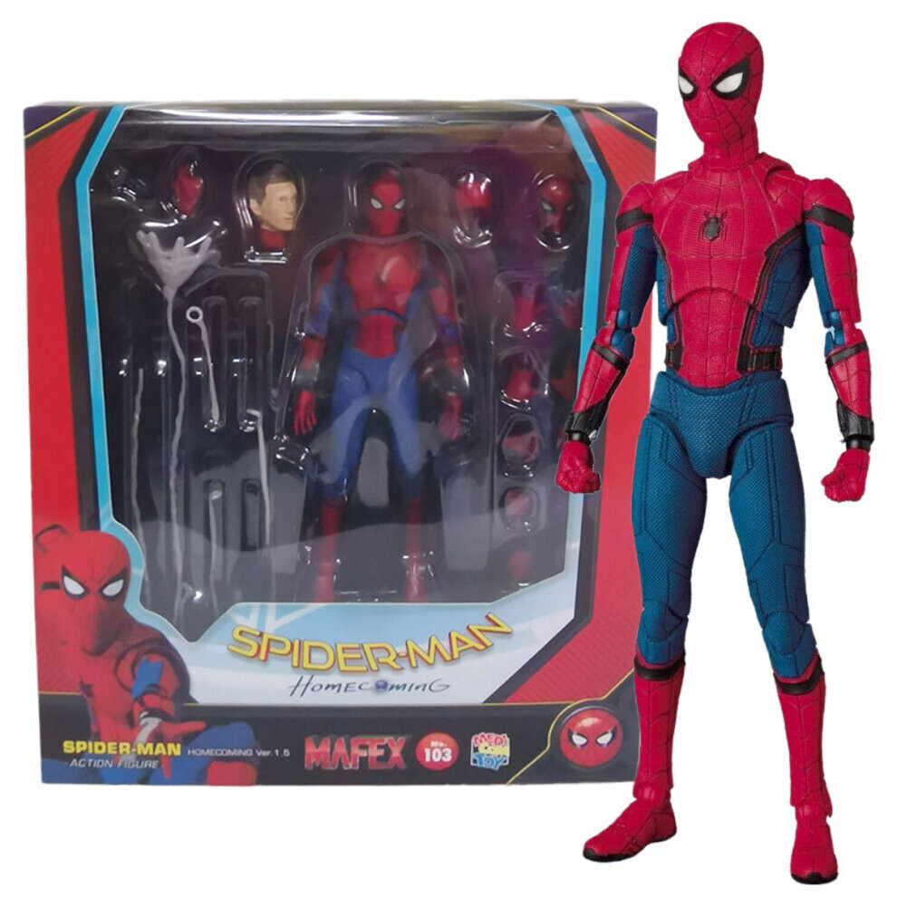 Spiderman Homecoming Action Figure Marvel Spider Man PVC Model Toys