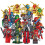 24 pièces de figurines Ninjago : Kai, Jay, Sensei Wu — blocs de construction et jouets Master 1