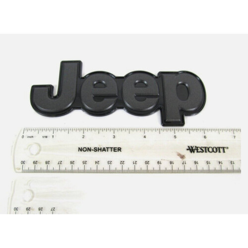 Jeep 3d Badge Stick On For Bonnet Or Rear Tailgate 1