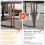 (White Sintered Stone-top) Set of 2 Modern Round Nesting Coffee Table 8