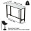 Rectangular  Long Table Bar Table for Pub Office Cafe Outdoor 105cm 5