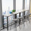 Rectangular  Long Table Bar Table for Pub Office Cafe Outdoor 105cm 2