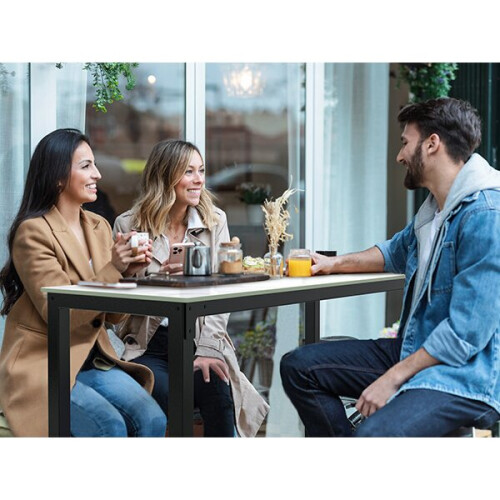 Rectangular  Long Table Bar Table for Pub Office Cafe Outdoor 105cm 2