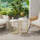 Set of 2 Modern Nesting Table Round Side Accent Table for Living Room 4
