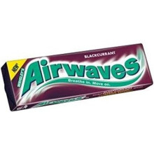 30 X AIRWAVES BLACKCURRANT GUM 10 PCE | 30 PACK BUNDLE