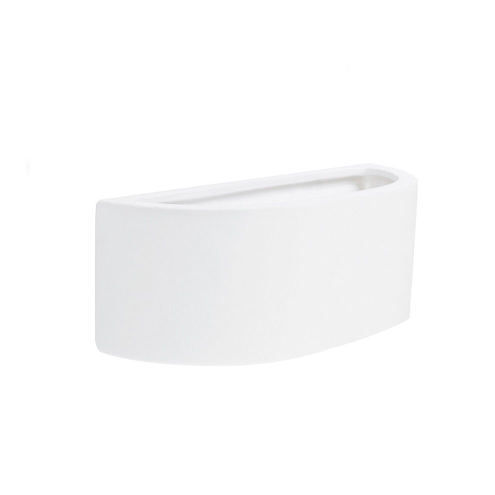Planter Glaze Pair of White Indoor Wall Light