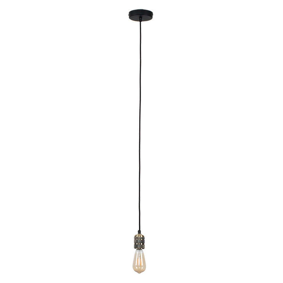Casco Low-Hanging Lampholder Gold Ceiling Light Pendant