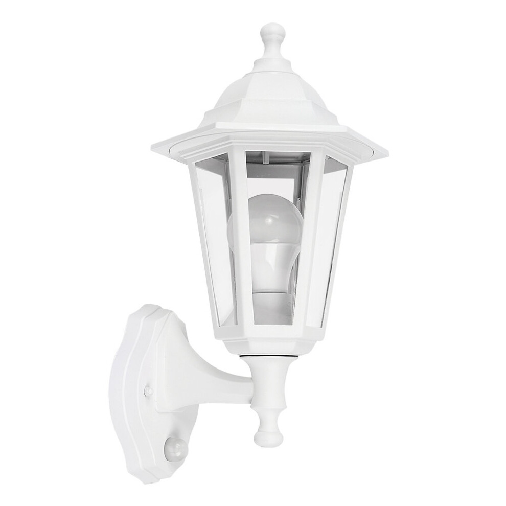 Mayfair White Outdoor Wall Lantern