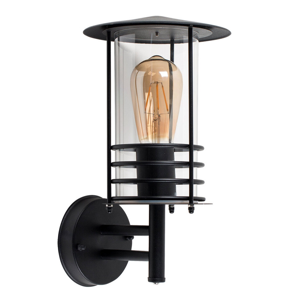 Dorset Black Outdoor Wall Lantern