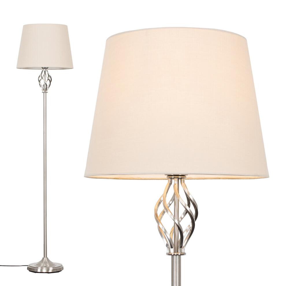 Memphis Silver Floor Lamp