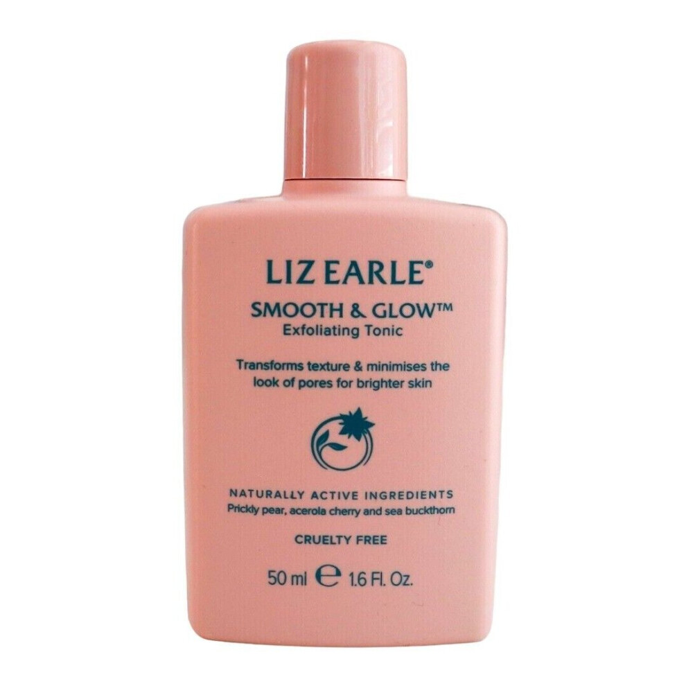 Liz Earle SMOOTH & GLOW Exfoliating Tonic 50ml