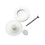 (25mm, White) Fixing Buttons for Polycarbonate Sheet x10 per bag 2