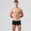 Calvin Klein (S) Men's Calvin Klein Low Rise Boxers 3 Pack Black 2