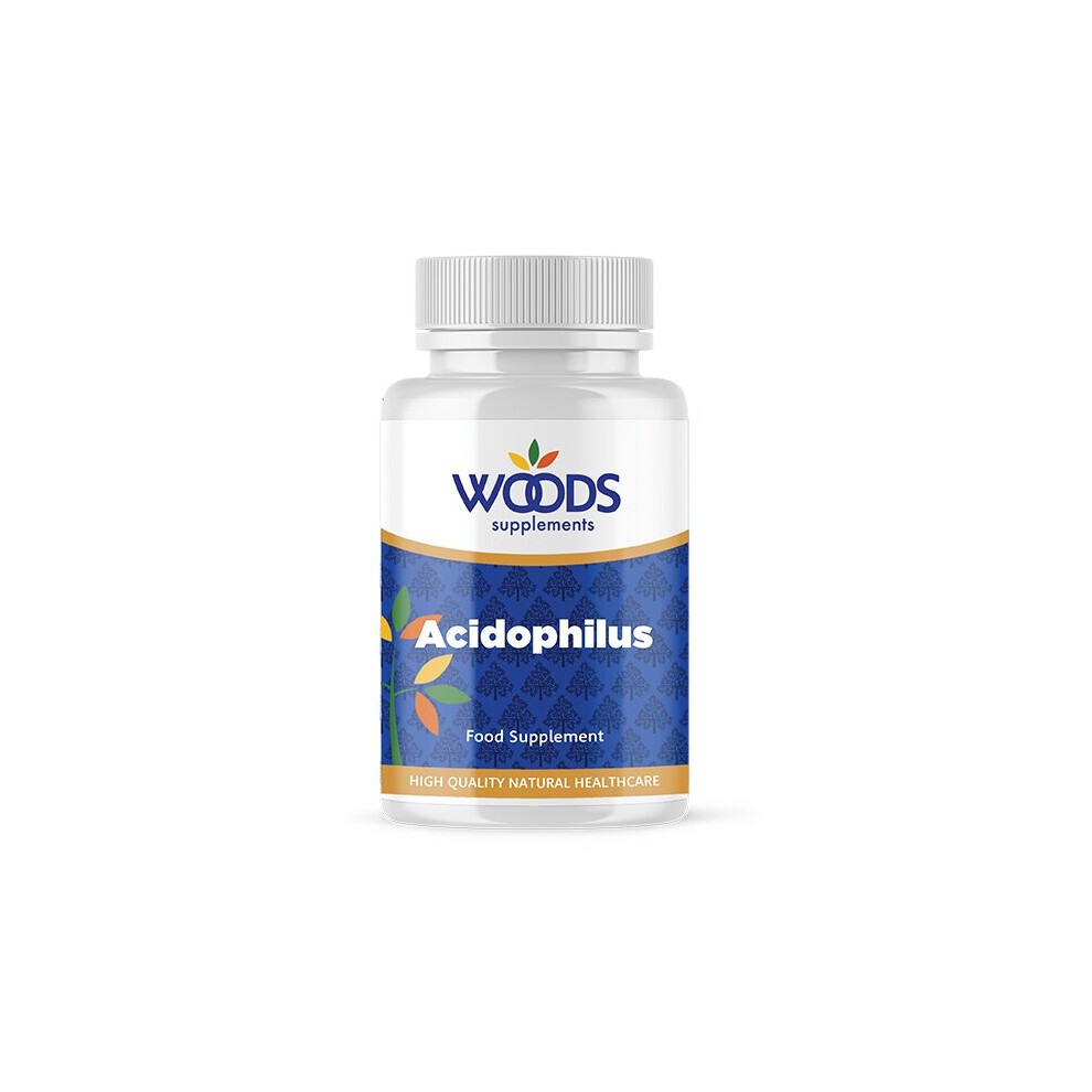 (180 Capsules) Woods Supplements Acidophilus