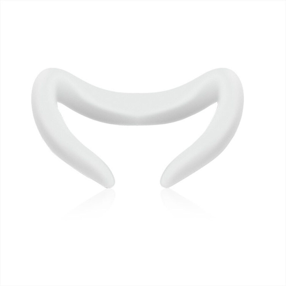 (White) Silicone Mask Cover Accessories For Meta Quest 3 Vr Headset Face Pad Cushion White 713929768431