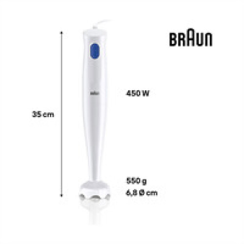 Braun Braun MultiQuick 1 Hand Mixer With EasyTwist Technology One Speed 450W 2