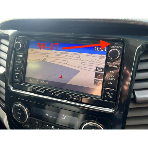 SD card map for Mitsubishi MMCS W15 and W17 system - 2023 update 1