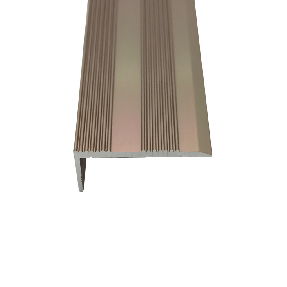 (Bronze, 9ft) Stair Nosing Edging Trim 9mm 3ft or 9ft