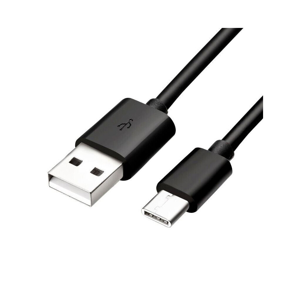 For Mobile Phone TCL 30 SE Black USB Power Charger Cable Cord Lead