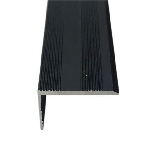 Royale (9ft, Black) Stair Nosing 15mm Threshold Trim/Edging 3ft or 9ft