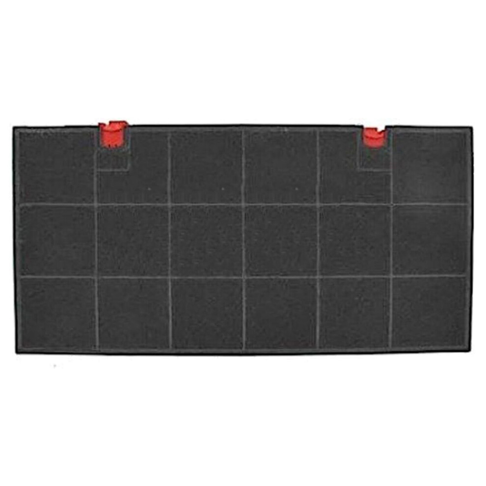 Spares2go Type 150 Charcoal Carbon Filter For Aeg Cooker Hood Vent 435 X 217 X 28 Mm