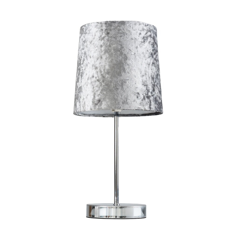 Silver Table Lamp