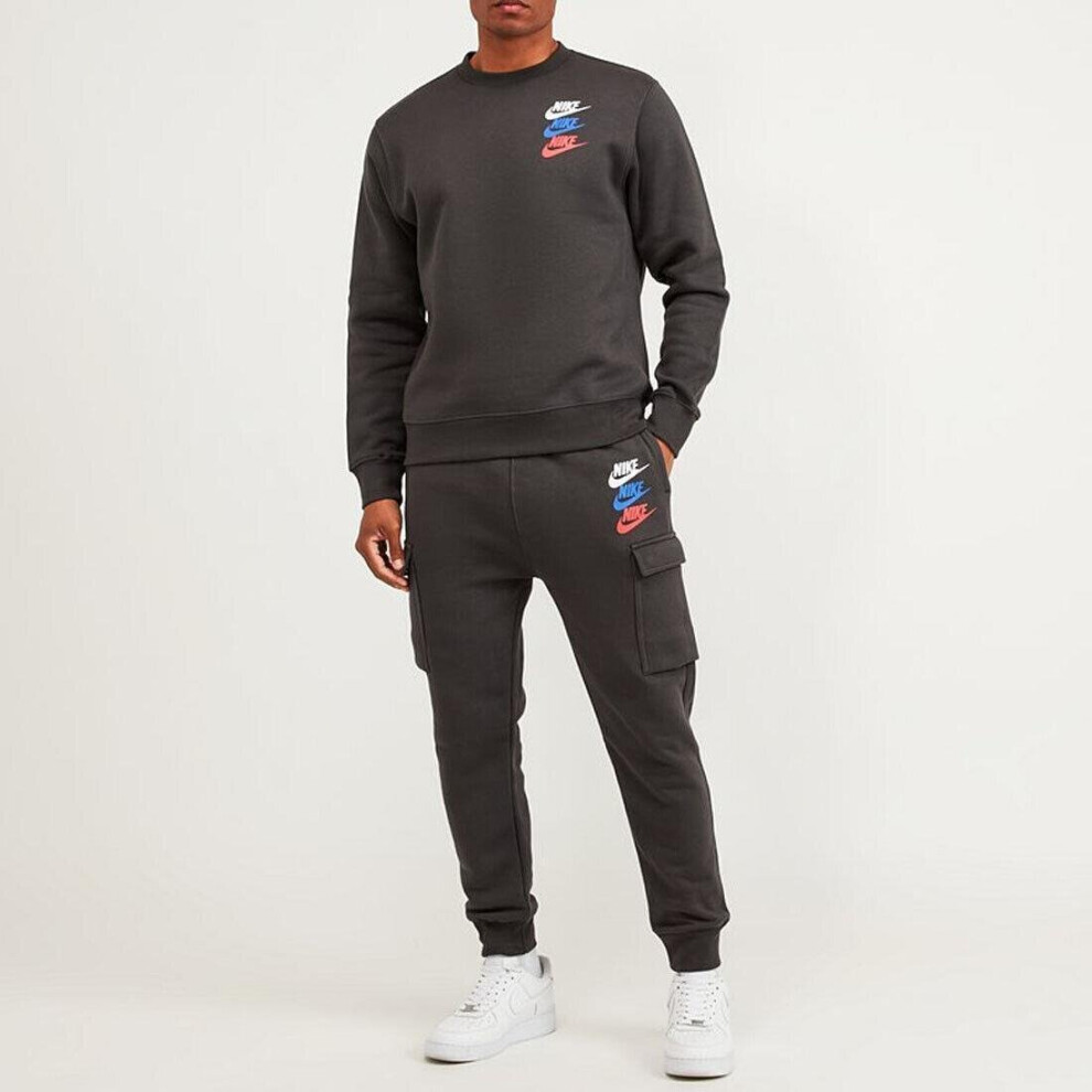 (M) Men's Nike Crew Standard Issue Fleece Tracksuit